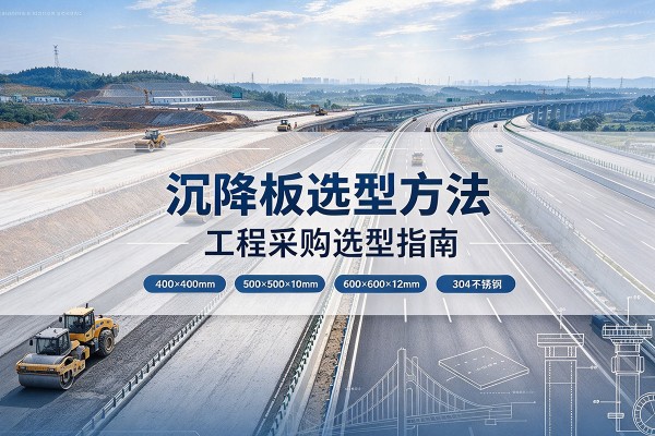 靖远沉降板选择方法