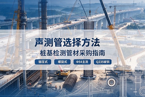 靖远声测管选型标准