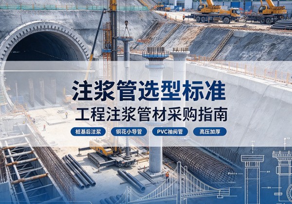 靖远注浆管选型标准